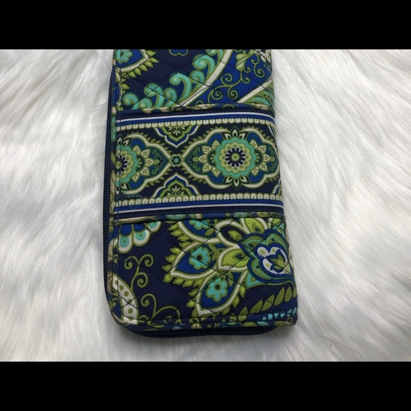 Vera Bradley Accordion Wallet - Rhythm and Blues - Picture 4 of 4